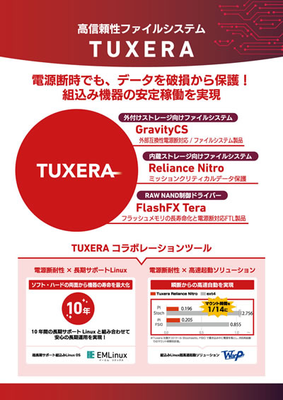 Tuxeraのパネル