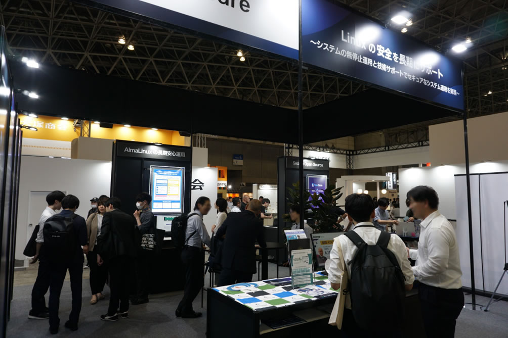  ブースの様子の写真 