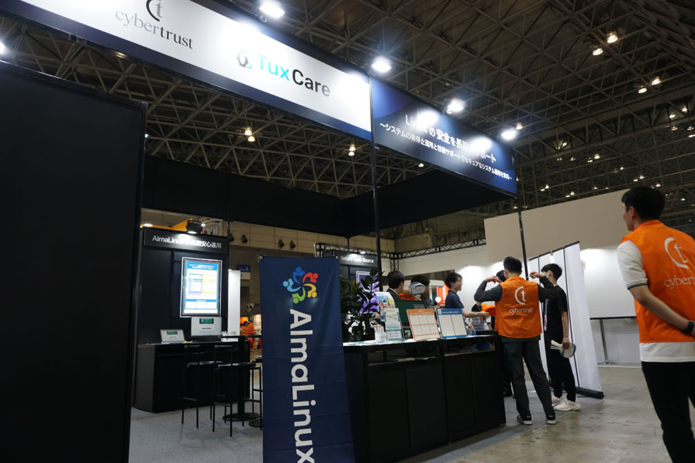  ブースの様子の写真 