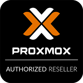 Proxmox Authorized Resellerロゴ