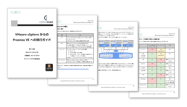 VMware vSphereからのProxmox VEへの移行ガイドイメージ